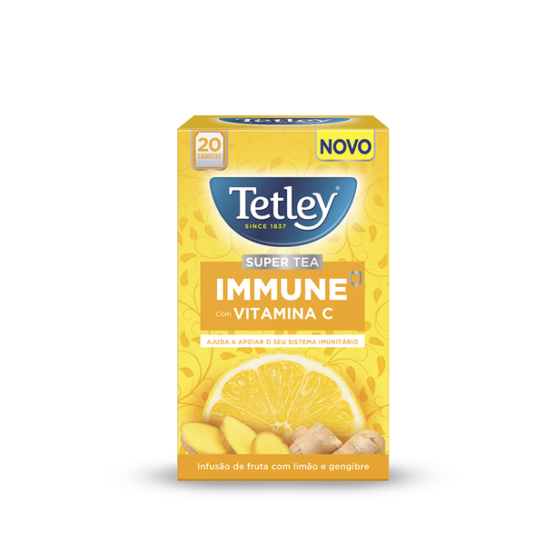 Infusión Immune Vit C Gengibre y Limón  - 20 saquetas