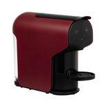 Lado izquierdo de la cafetera Quick Roja