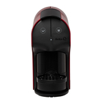 Delantera de la cafetera Quick Roja